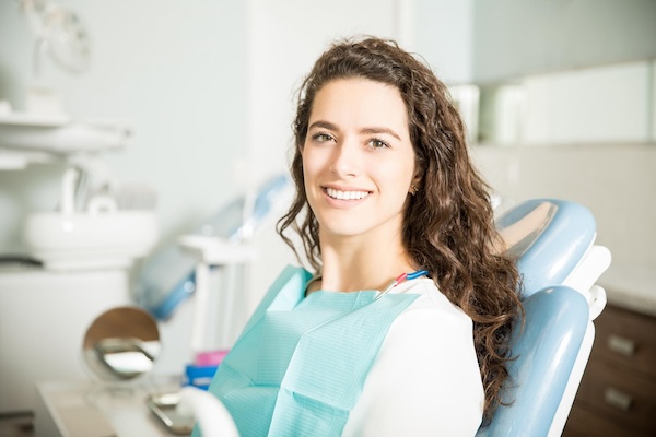 Smiling woman